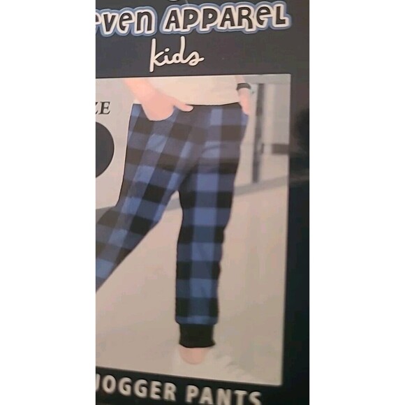 NEW Seven Apparel Boys 5-6 Microfleece Sleep Pajama Jogger Pant Flame Resistant - Picture 5 of 6